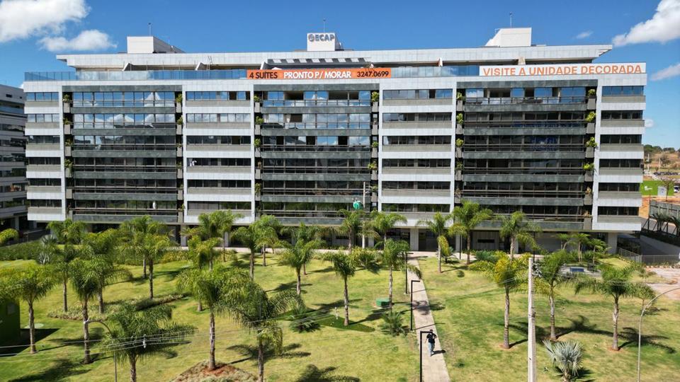 SQNW 303 Bloco B - apartamento a venda 4 quartos decorado e mobiliado 4 quartos sendo 4 suites elevador privativo lazer completo com 4 vagas altíssimo padrão no noroeste ao lado do parque Burle Marx My design — foto 2