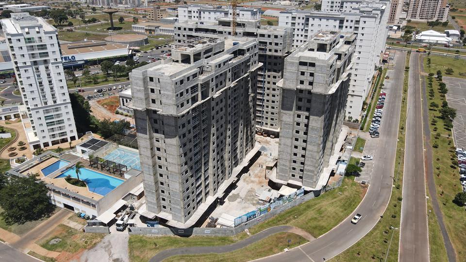 Quadra 102 Conjunto 2 - apartamento 2 quartos sendo um suite, com 56m² com varanda lazer de resort ao lado da estaçao do metro de samambia UP RESORT RESIDENCIAL novo — foto 24