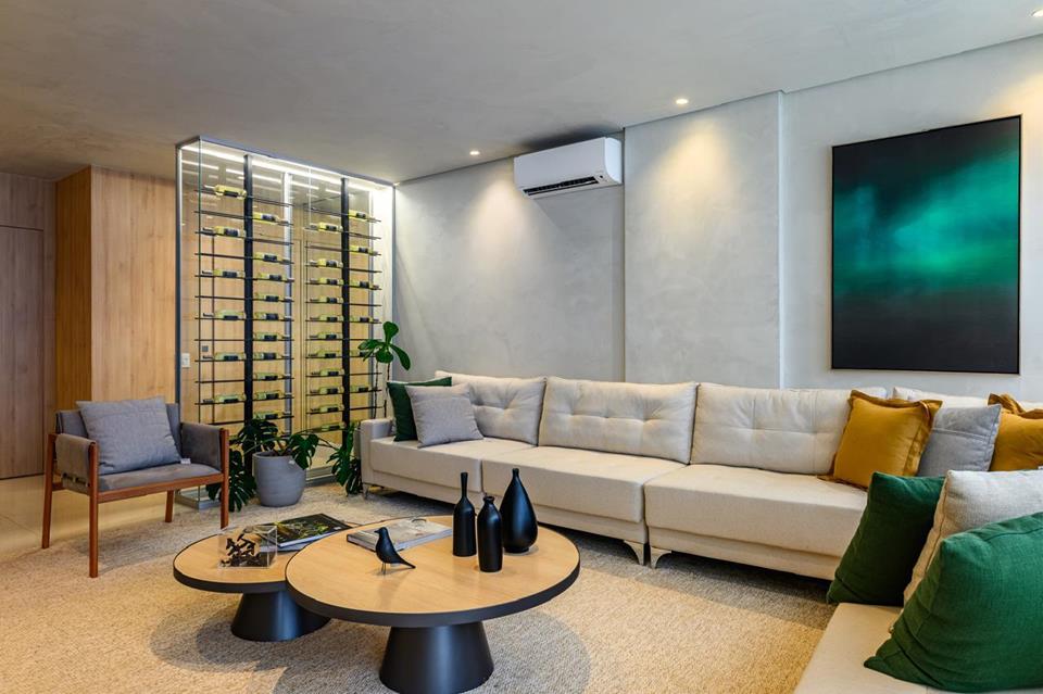 SQNW 303 Bloco B - Apartamento decorado mobiliado vazado elevador privativo 4 quartos sendo 4 suites com 204,92m² a venda no noroeste pronto para morar novo ao lado do parque — foto 3