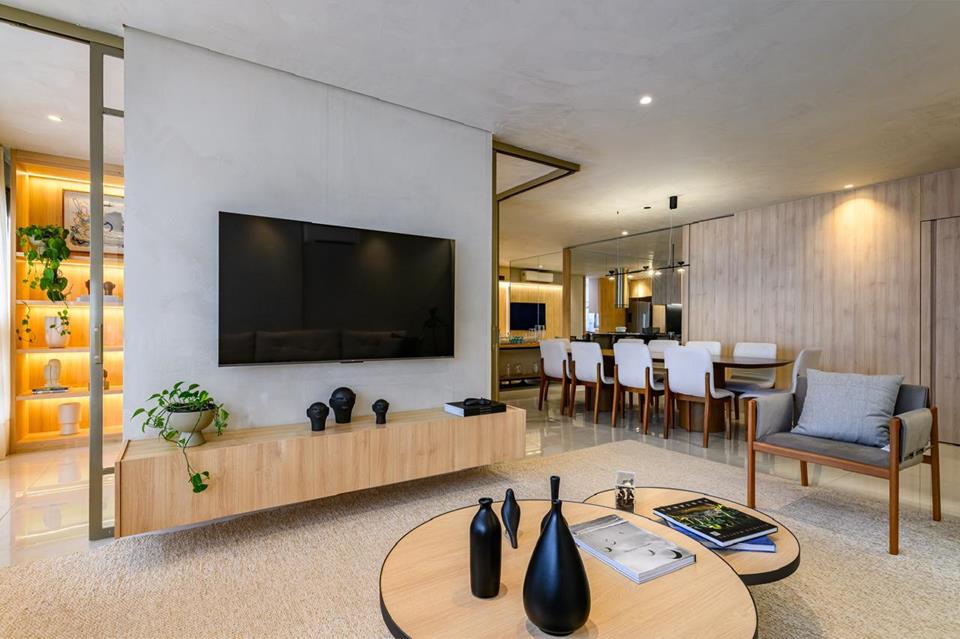 SQNW 303 Bloco B - Apartamento decorado mobiliado vazado elevador privativo 4 quartos sendo 4 suites com 204,92m² a venda no noroeste pronto para morar novo ao lado do parque — foto 12
