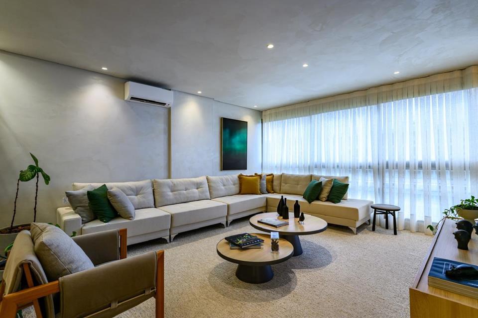 SQNW 303 Bloco B - Apartamento decorado mobiliado vazado elevador privativo 4 quartos sendo 4 suites com 204,92m² a venda no noroeste pronto para morar novo ao lado do parque — foto 2