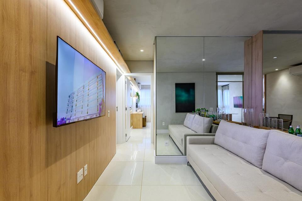 SQNW 303 Bloco B - Apartamento decorado mobiliado vazado elevador privativo 4 quartos sendo 4 suites com 204,92m² a venda no noroeste pronto para morar novo ao lado do parque — foto 21