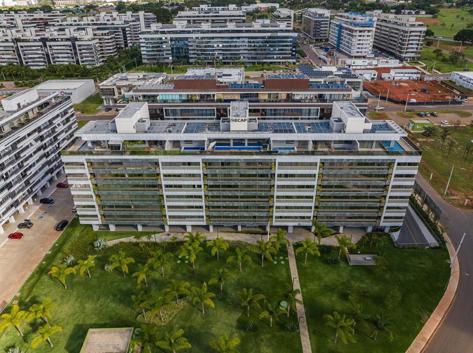 SQNW 303 Bloco B - Apartamento decorado mobiliado vazado elevador privativo 4 quartos sendo 4 suites com 204,92m² a venda no noroeste pronto para morar novo ao lado do parque — foto 25