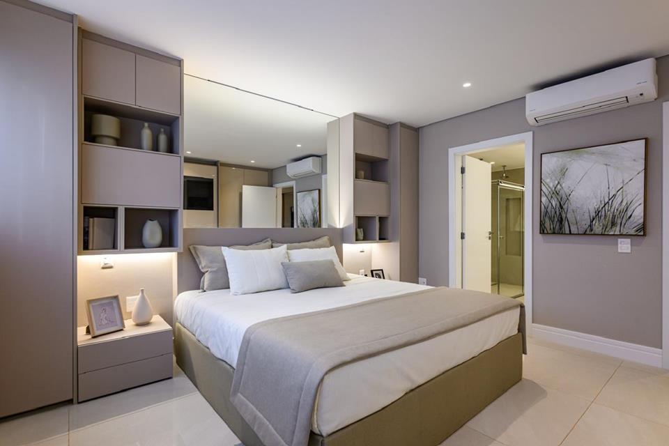 SQNW 303 Bloco B - Apartamento decorado mobiliado vazado elevador privativo 4 quartos sendo 4 suites com 204,92m² a venda no noroeste pronto para morar novo ao lado do parque — foto 4