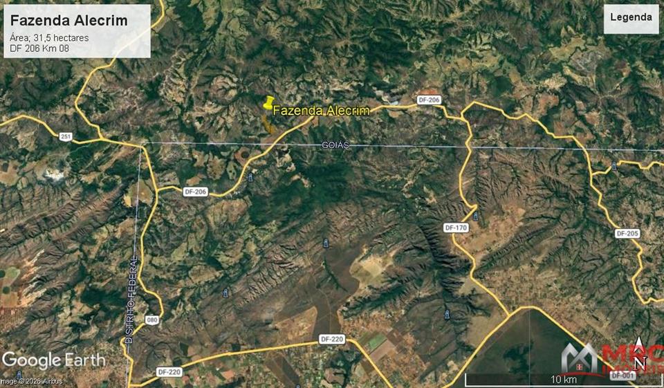 Divisa do DF com Padre Bernardo - FAZENDA COM 31,5 HECTARES – DF-206 | ÀS MARGENS DO RIO DO SAL — foto 2